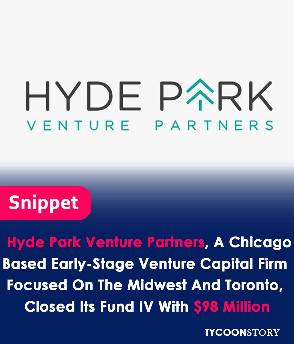 Hyde Park Venture Partners raised $98 million for its Fund IV.
#MidwestVentureCapital #TechInvestment #HydeParkVenturePartners #Fundraising #Entrepreneurship #Startup #Ecosystem #TechStartups #Investment #Trends #VentureCapitalists #Technology #Innovation @hydeparkvp