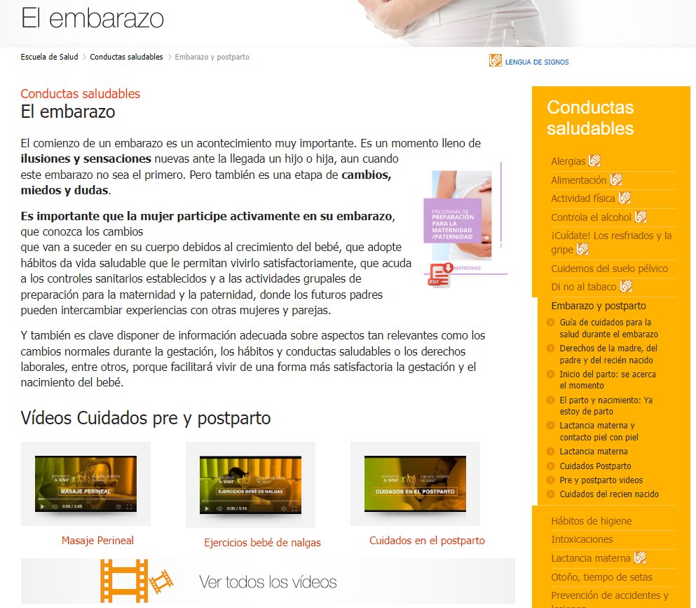 📢📢📢¡Actualizado nuestro espacio sobre embarazo y postparto!🤰👶 Encontraréis información detallada y de calidad sobre como vivir esta etapa de forma saludable. Gracias al grupo trabajo de matronas por todo su esfuerzo y colaboración🙏.
Accede aquí 👇
escuelacantabradesalud.es/web/escuela-ca…