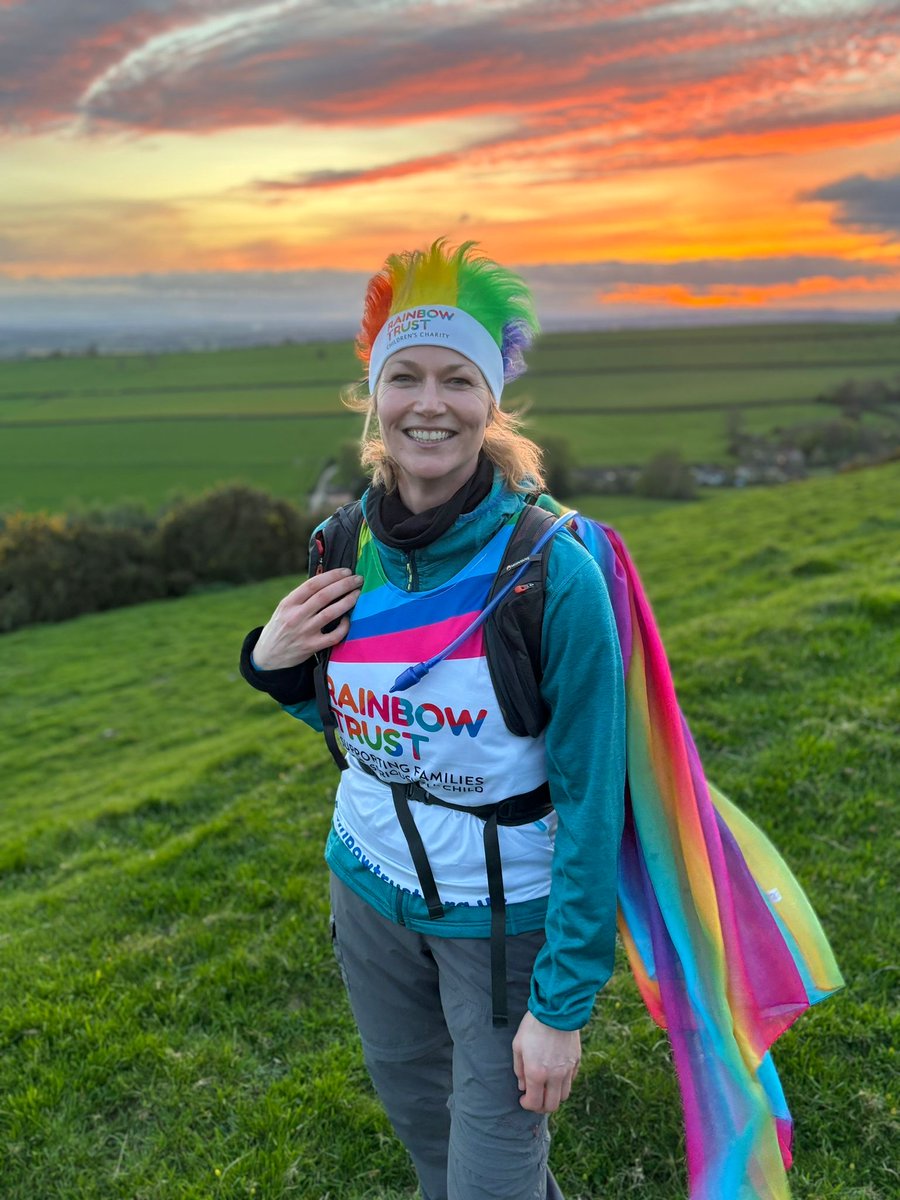 Cdr Polly Hatchard, Head of Air Engineering, will walk non-stop 100km along the Jurassic coast raising funds for the @RainbowTrustCC on Sat 18 May. Polly said, ‘I am not going to stop on this challenge, so please don’t stop donating!’ Donate here - justgiving.com/page/polly-hat…