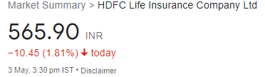Opportunity
HDFC Life Insurance Company Ltd (HDFCLIFE)
CMP: 566
TGT: 600 - 750 - 900
Dark Horse🏇🏇

#stockmarket #stocks #stock #trading #HDFC #HDFCLife #HDFCLifeInsurance
#investing