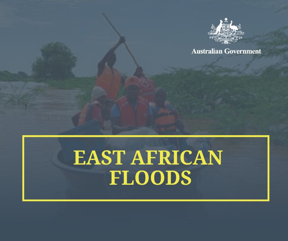 The region faces worsening floods due to the combined effects of El Niño and ongoing long rains. 🇦🇺 supports the @KenyaRedCross @trcs1962, through the @ifrc Disaster Response Emergency Fund, to provide vital support to affected people. #FloodReliefEfforts