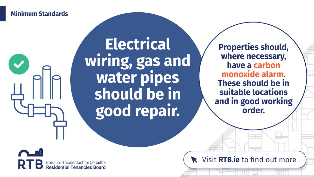 Did you know that rented properties must meet minimum standards and safety regulations? Landlords and tenants can find out more here: bit.ly/46jnbfe