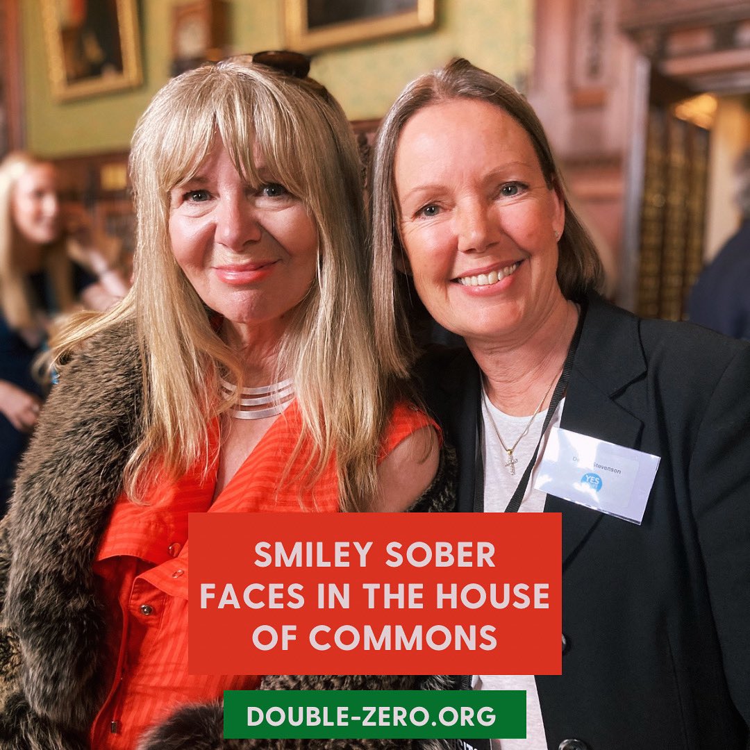 @janeyleegrace ‘s The Sober Club is now featured on our resource: double-zero.org/disorders-and-…. Look at our smiley (sober) faces in the House of Commons last month… Her @TEDx talk is on this week’s blog: double-zero.org/dont-judge-a-b… #alcohol #alcoholawareness #addiction #sobriety