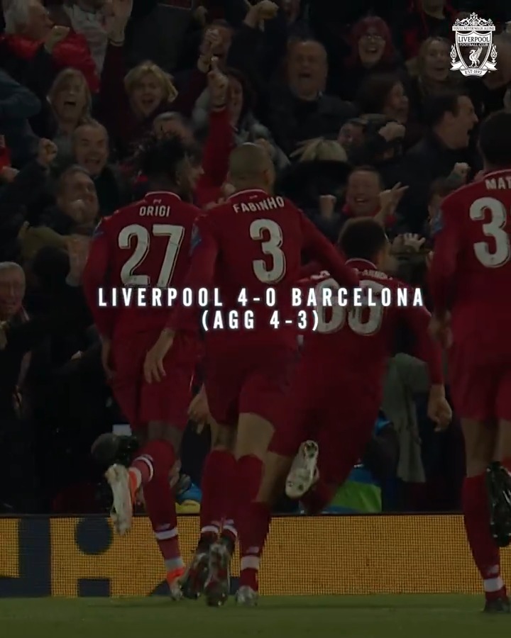 في مثل هذا اليوم قبل 7 سنوات، كتب ليفربول ملحمة تاريخية في أنفيلد، بعد العودة من تأخر 3-0 في الذهاب أمام برشلونة ، فاز برباعية في مباراة الإياب. أوريغي. فينالدوم 