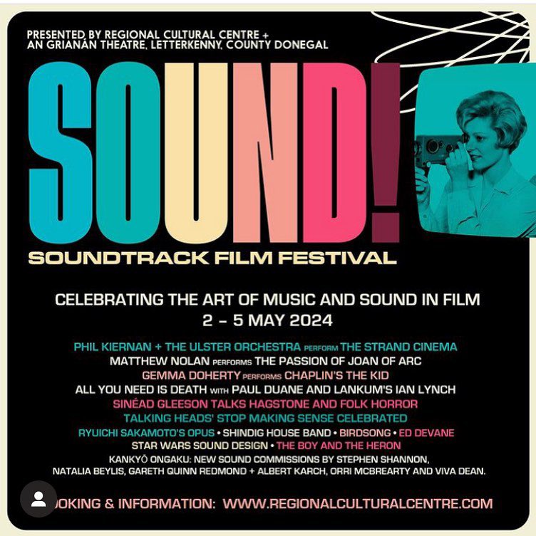 Rathmullan Film Fest (@rathmullanfilm) on Twitter photo All roads lead to Letterkenny this weekend! Check out this fab film music festival programme by our friends at <a href="/CulturalCentre/">Regional Cultural Centre, Letterkenny</a> ! Live performances, talks, screenings and workshops for all ages! 😍🎶 All roads lead to Letterkenny this weekend! Check out this fab film music festival programme by our friends at <a href="/CulturalCentre/">Regional Cultural Centre, Letterkenny</a> ! Live performances, talks, screenings and workshops for all ages! 😍🎶