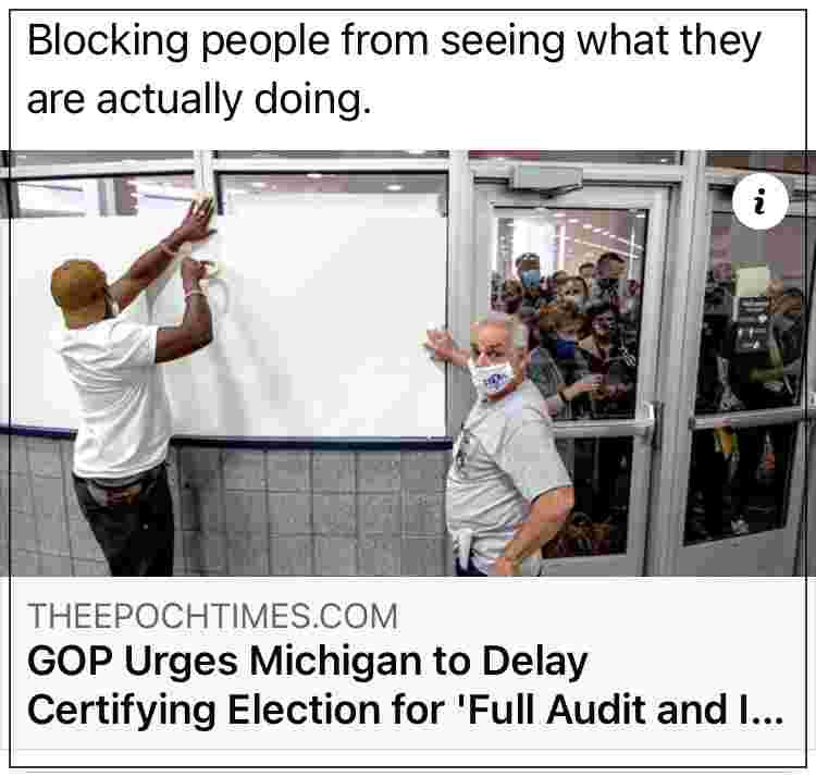 #2020ElectionFraud was so blatant it’s literally undeniable!!