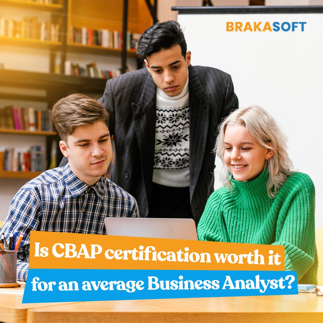 BrakaSoft's tweet photo. Is the CBAP Certificate worth it for an average business analyst? Absolutely! This certification can catapult your career to new heights, increase your earning potential, and recognize your expertise in business analysis.

#CBAPcertificate #businessanalysis #careergrowth https://t.co/OwGACGqugQ