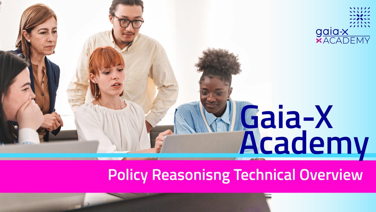 🎓Introducing the newest addition to Gaia-X Academy: 'Policy Reasoning Technical Focus' course! You will learn: How the Gaia-X Policy Reasoning Engine is working. How the Gaia-X Wizard is using the Gaia-X Policy Reasoning Engine. ➡️Enrol now: gaia-x.eu/gaia-x-academy/