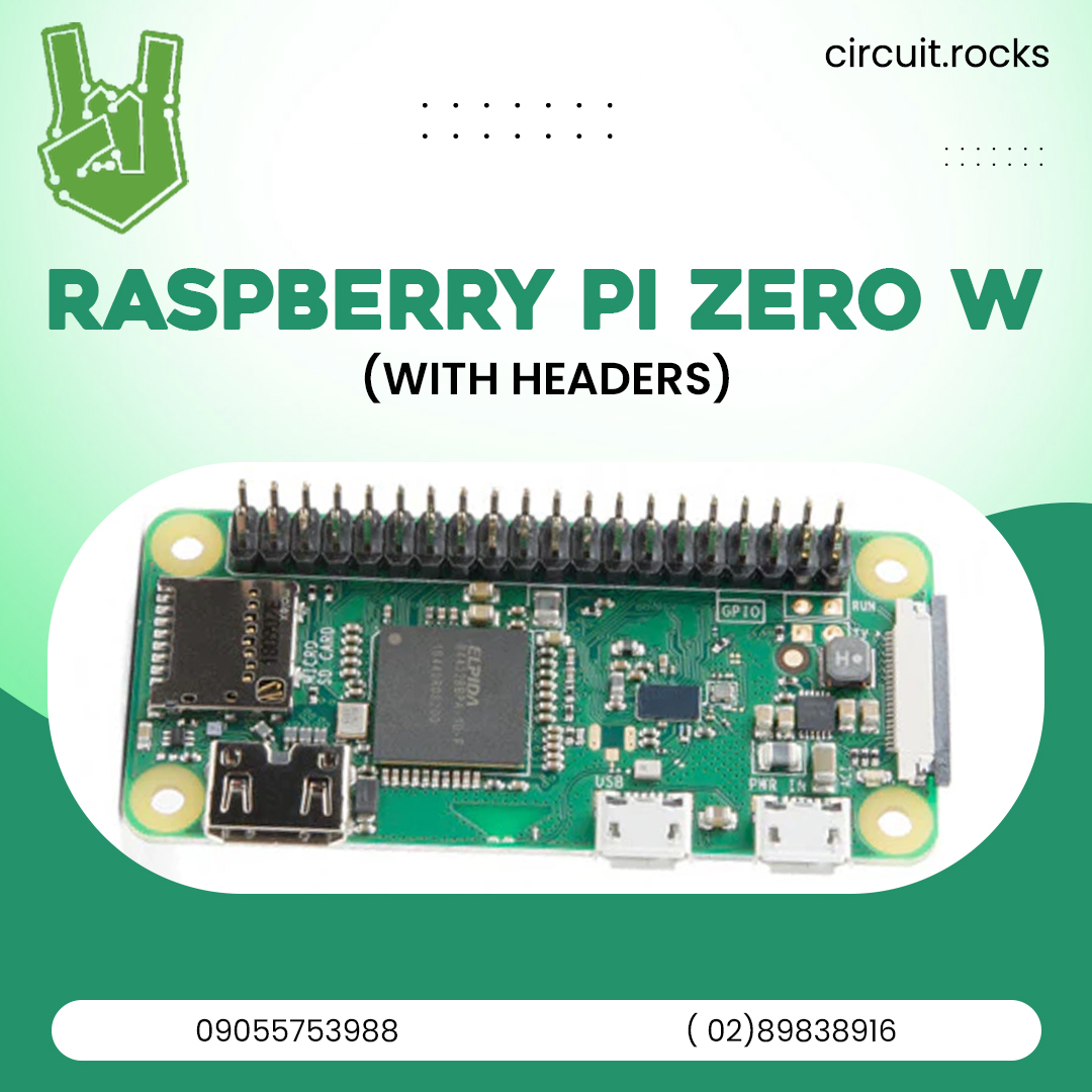 With the addition of wireless LAN and Bluetooth, the Raspberry Pi Zero W is ideal for making embedded Internet of Things (IoT) projects. to buy the best quality,

Visit at - rb.gy/etpt01

#circuitrocks #raspberrypi #circuitrocks #raspberrypi #Raspberrypi5 #powersupply