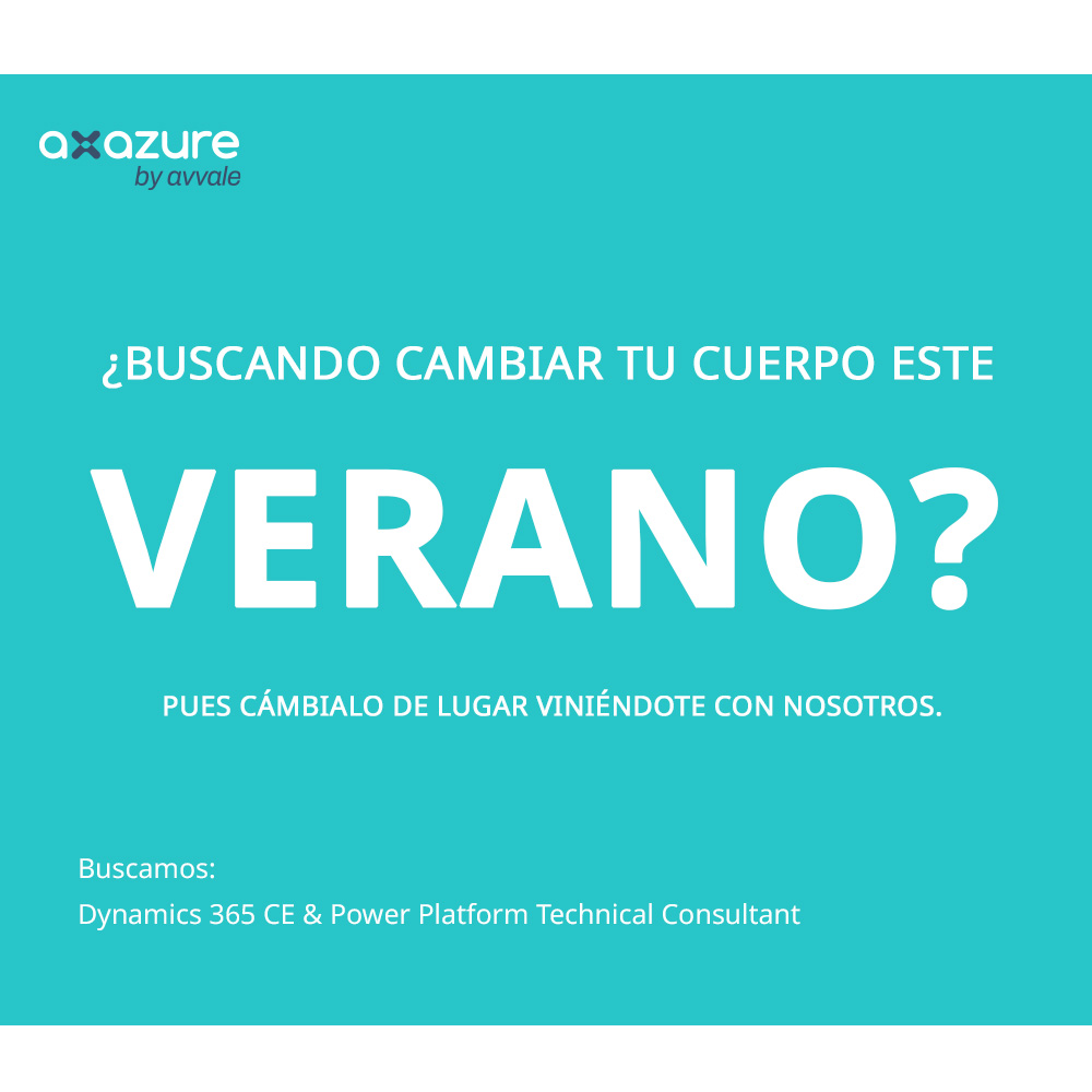 Mejor que la operación bikini casi seguro 😎 . Buscamos Consultor Técnico de

#Microsoft #Dynamics365CE &amp; #PowerPlatform 🌴

➡ linkedin.com/jobs/view/3886…

#OfertadeEmpleo #Dynamics365 #Consultoría #Hiring.