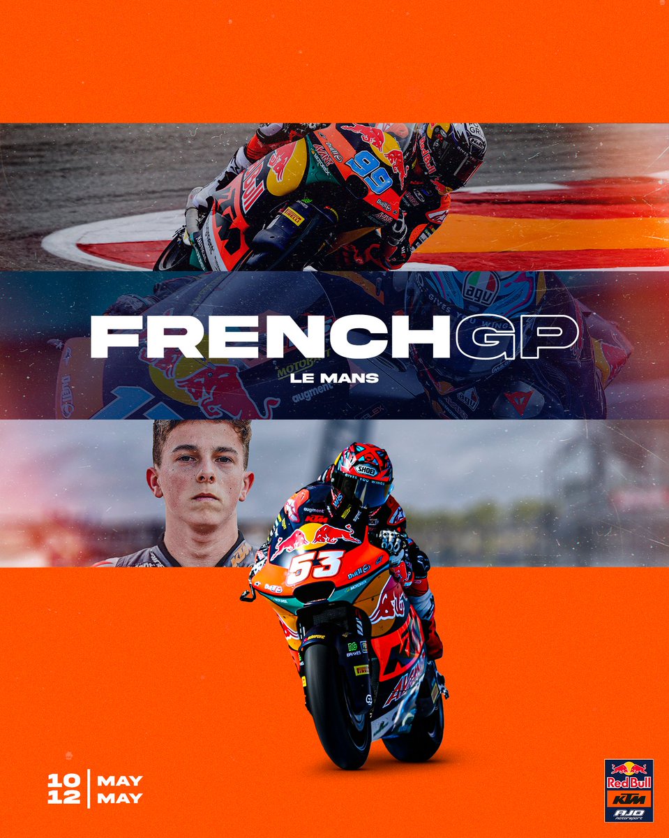 Bonjour, France! 🇫🇷👋 Let's go for another race week at the legendary Le Mans circuit 😍 | #FrenchGP | #GivesYouWings | #ReadyToRace | @MotoGP | #AjoMotorsport | #AjoFamily |