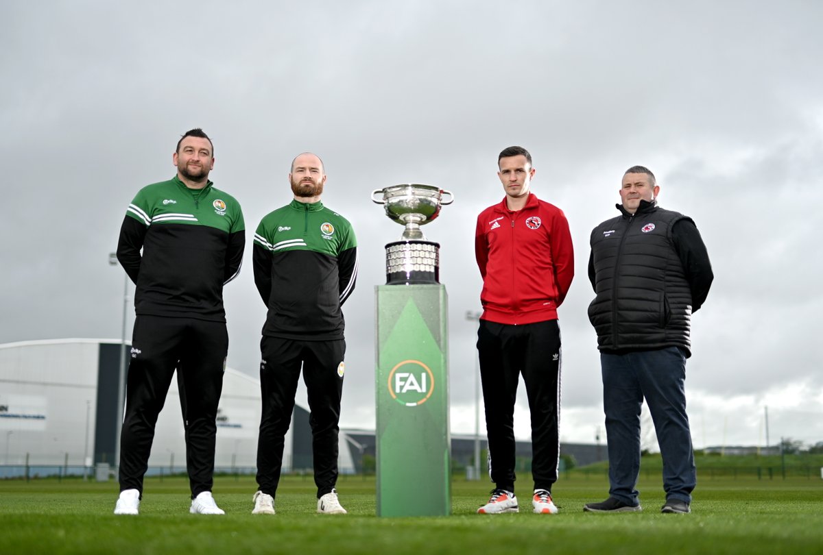 It's FAI Junior Cup final day 🤩 ⚽️ | @CockhillCeltic v @GoreyRangers 🏆 | FAI Junior Cup Final 📍 | Eamonn Deacy Park 📅 | Sunday ⌚️ | KO 2pm 📺 | youtube.com/live/ZFwhIwPx2… Huge day for both teams as they battle it out to put their name on the trophy for the first time 👀