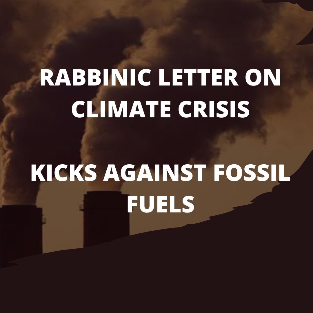 The Rabbinic letter on the climate crisis declares that the Jewish community upholds the teaching of scientists and acknowledges that human activities like the burning of fossil fuels will endanger life on earth. #Faiths4Climate 🌎 #StopEACOP @GreenFaith_Afr @greenfaithworld