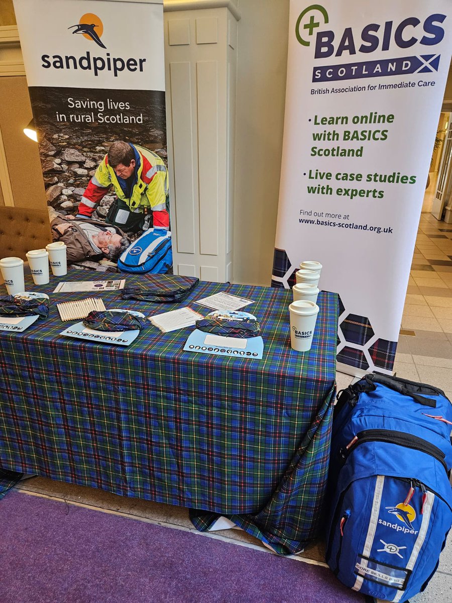 That’s @BASICSScotland ready for @_retrieval, pop along and Craig see our Clinical Educator