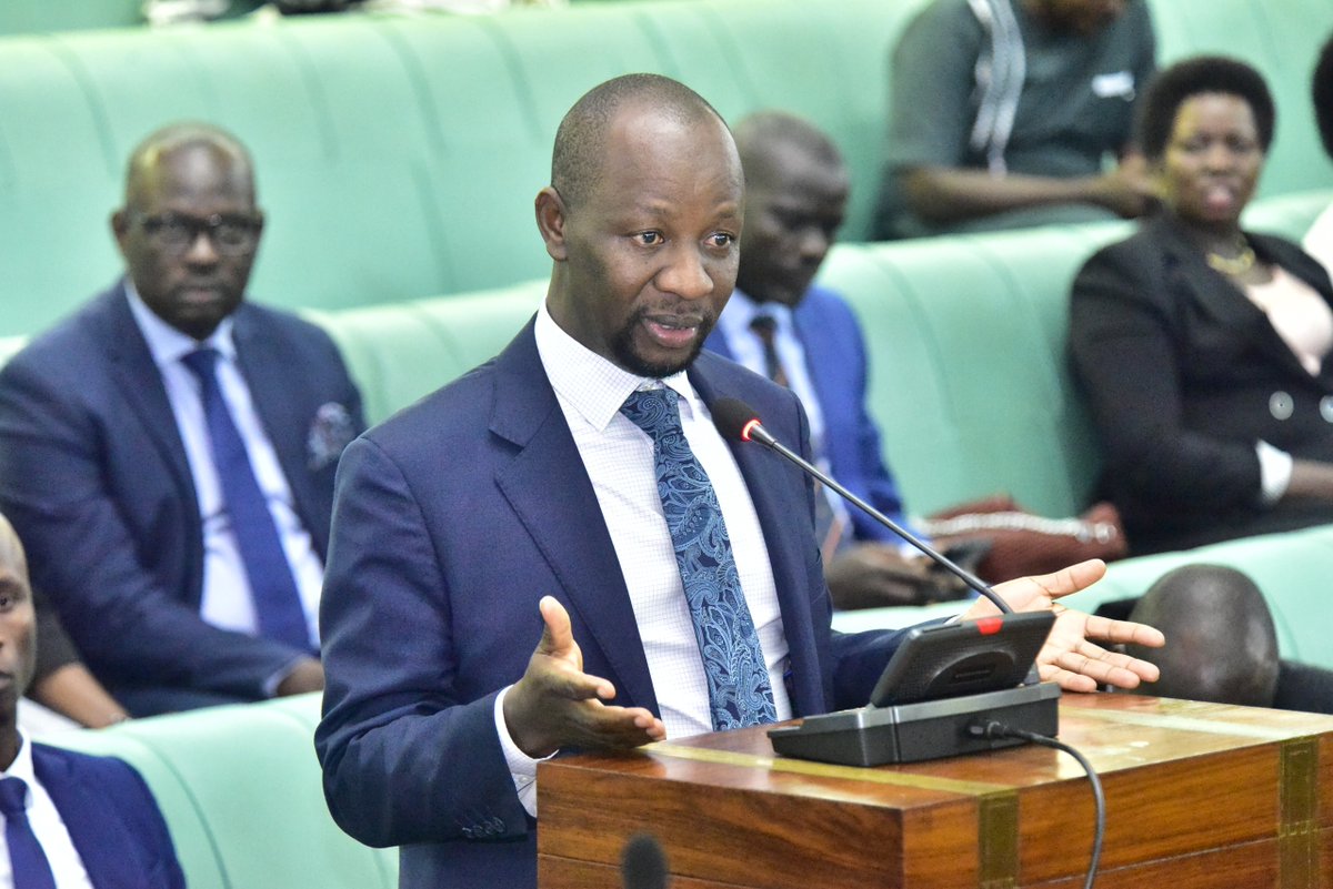 Hon. Ibrahim Ssemujju (Kira Municipality) has a minority report on the VAT (Amendment) Bill, 2024. He said the certificate of financial implication doesn't show the overall impact of the new tax proposals on the economy. #PlenaryUg