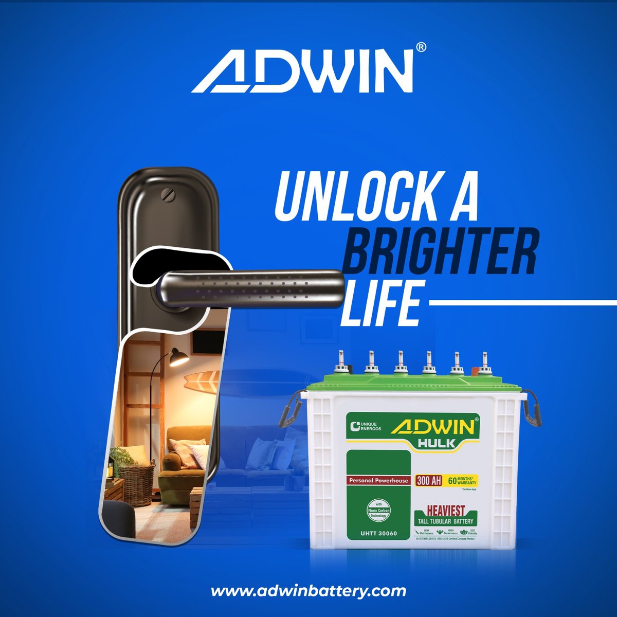 Unlock a brighter life with our inverter battery and experience reliable, long-lasting power for your home.

#Adwin #AdwinBatteries #Battery #TallTubularBattery #InverterBattery #HomeBattery #BatteryLife #BatteryBusiness #BatteryIndustry #India