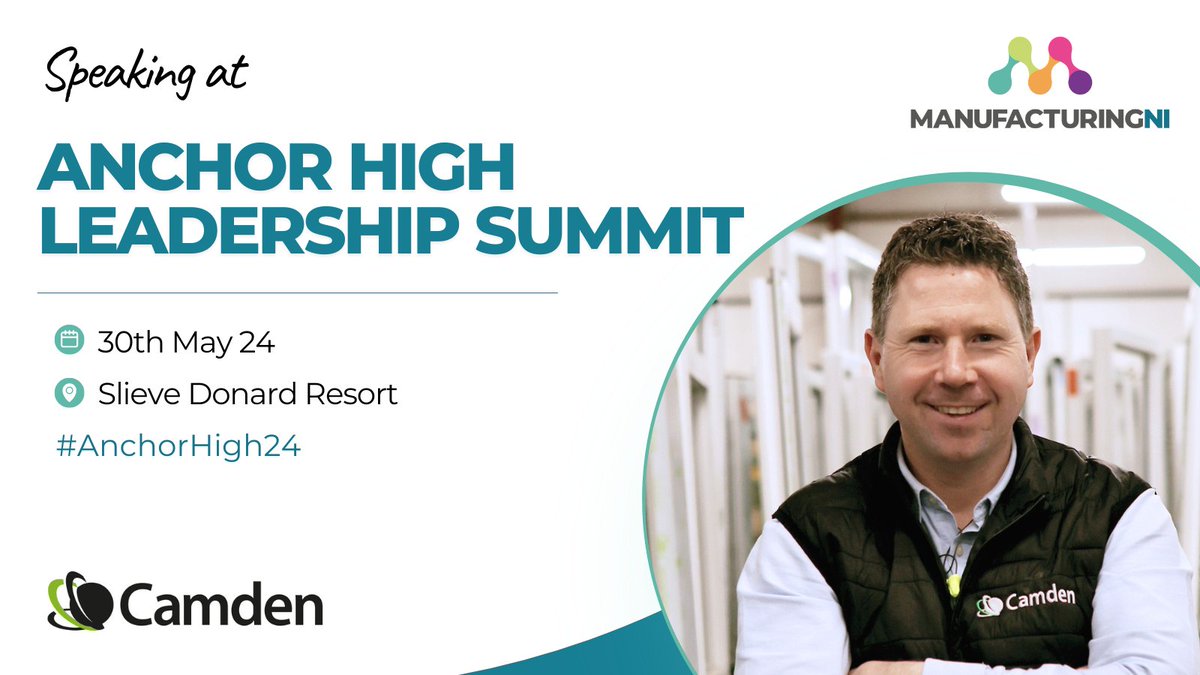 We're delighted to lend our support to Manufacturing Month, an initiative by @ManufacturingNI Our Sales Director, Mark McEvoy, will share his insights on 𝗡𝗮𝘃𝗶𝗴𝗮𝘁𝗶𝗻𝗴 𝗘𝗦𝗚 at the upcoming Anchor High Summit in Newcastle on May 30th. Read more manufacturingmonthni.com/book-now/