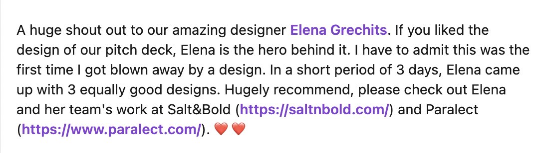 LGrechits's tweet image. It&apos;s always a huge pleasure to get such an amazing feedback for my work. 

But even cooler thing here is to work with incredibly talented founders such as @ShuyuLin_n