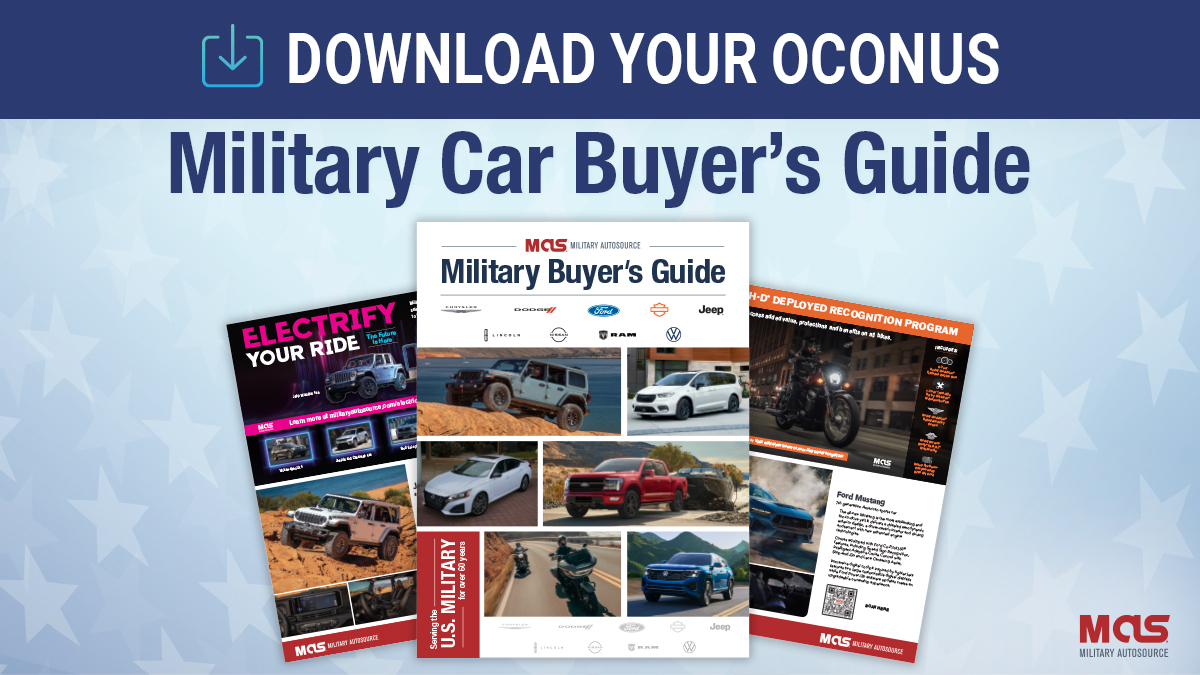 Attention U.S. Military Service Members! Get the newest version of the MAS Military Buyer's Guide.

Discover the complete lineup of cars, trucks & SUVs plus the exclusive military perks designed just for you. Get your copy, bit.ly/4a06h5U

#carbuyingguide #carshopping