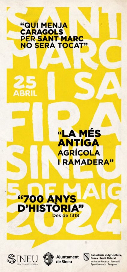 📍 Este domingo estaremos de 10:00 a 13:00 h en la Fira de Sineu!
La inmobiliaria @Sinium Village colabora con la venta de material del Mulla't 💦
Nos encontrarás en la Plaça des Fossar!

#abdem #em #esclerosismultiple #sensibilizacion #sineu #mullat #mojate2024