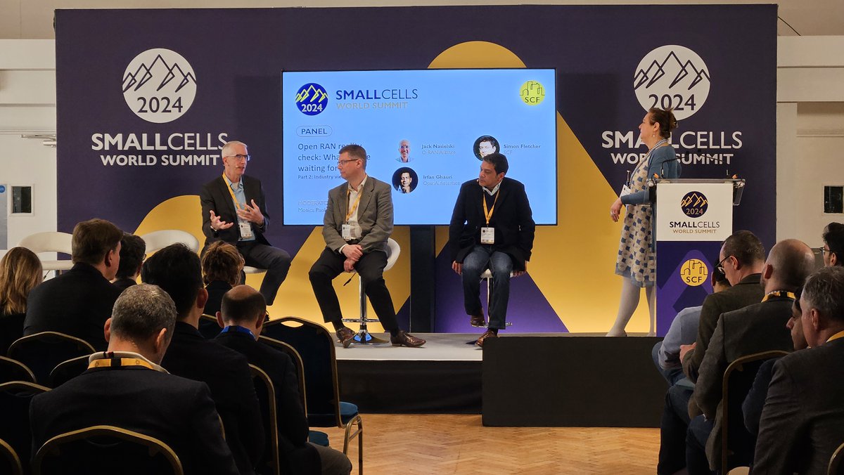 Qualcomm_FR's tweet image. .@tsirtsisg, Directeur de la technologie chez Qualcomm, s&apos;est joint à des experts du secteur pour réfléchir aux défis et opportunités de l&apos;année dernière pour les petites cellules, du point de vue de l&apos;opérateur de réseau mobile, du fournisseur. #SCWS2024