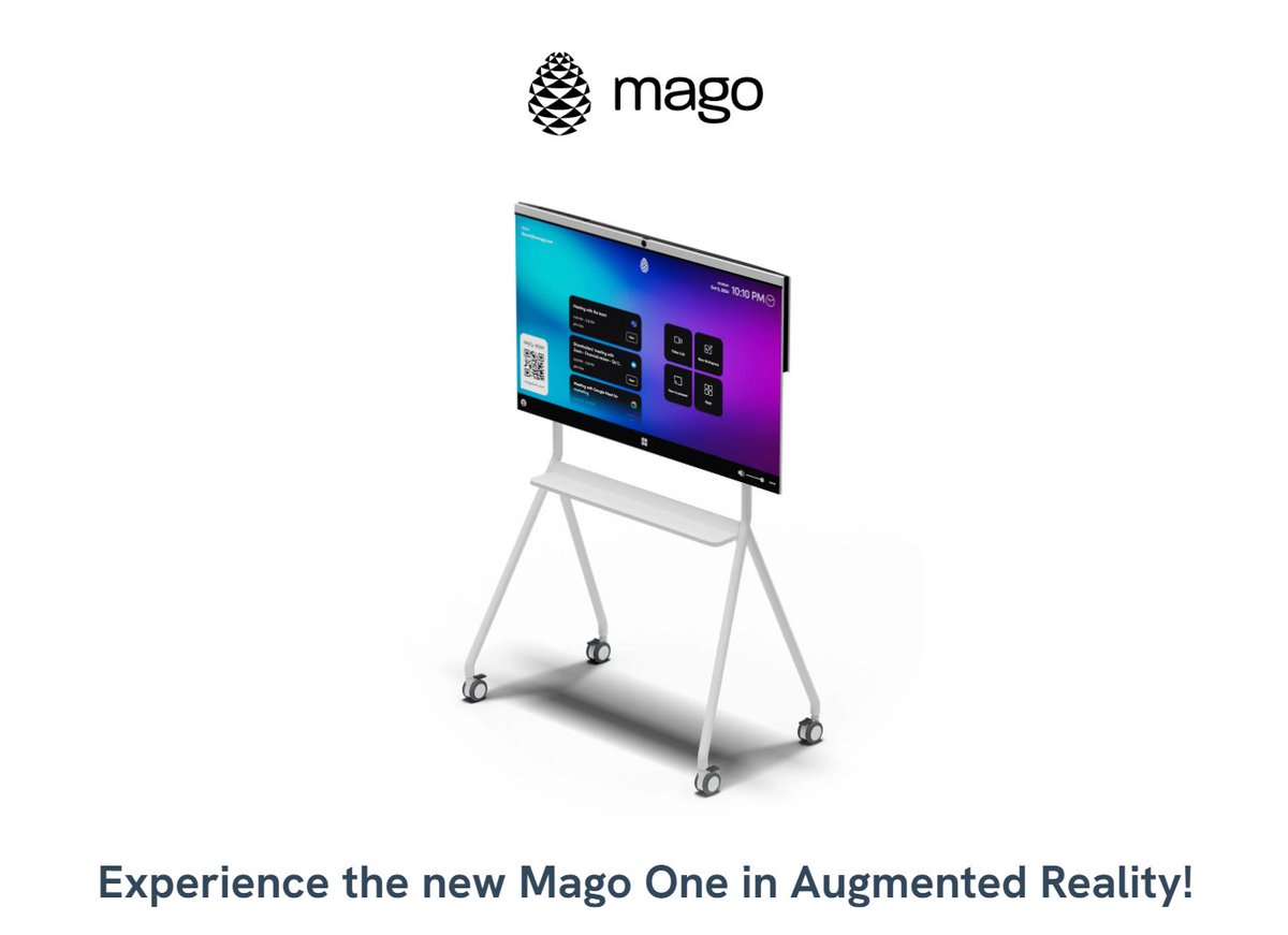 Exciting News! Get ready to immerse yourself in the future of technology with the all-new Mago One in Augmented Reality! Set to debut in June, the Mago One is a groundbreaking all-in-one solution from Mago. This innovative device boasts a 55' mobile display integrated with Mago…