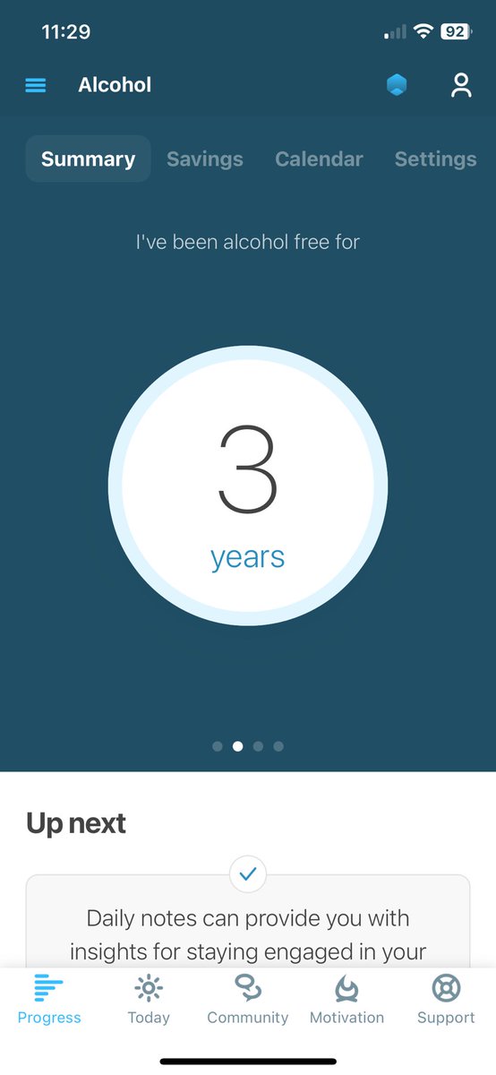 I don’t engage with Twitter much anymore, I don’t see my friends as much & it seems to have lost its soul. But, 3 years ago I found #recoveryposse & their support helped me when even 1 hour w/o a drink was an achievement. I want to thank you all for helping me reach 3 years! 🙏🥰