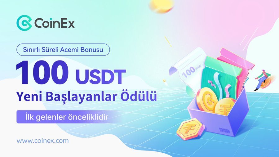 #CoinEx'ten $100 $USDT Acemi Ödülü

✅Kaydol görevleri tamamla ve kazan

🙏Hemen katıl: coinex.com/s/4K5G_8za7m

🗓️Son tarih: 23 Mayıs, 2024

#enflasyon #LaborDay #bitcoin #crypto #çekiliş #Giveaway #hediye #bist100 #CoinEx