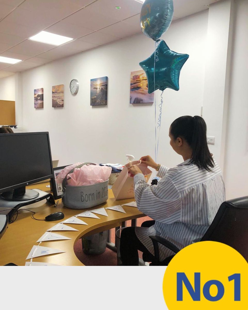 Our Business Development Manager Lois Cooper has her last day in the office today before beginning her maternity leave! 

She has been showered with gifts, flowers, and a pub lunch! She’s definitely going to be missed over the next year. 
👶💙
#creditunion #maternityleave