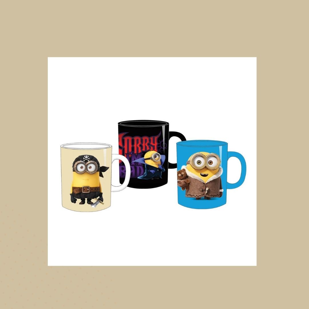 Les fans de Minions et les amateurs de films d'animation adoreront ces mugs !
 Découvrez notre nouveau lot de 3 mugs Minions Movie, parfaits pour les collectionneurs !
 Disponible dès maintenant sur notre boutique en ligne !
#mug  #minions
