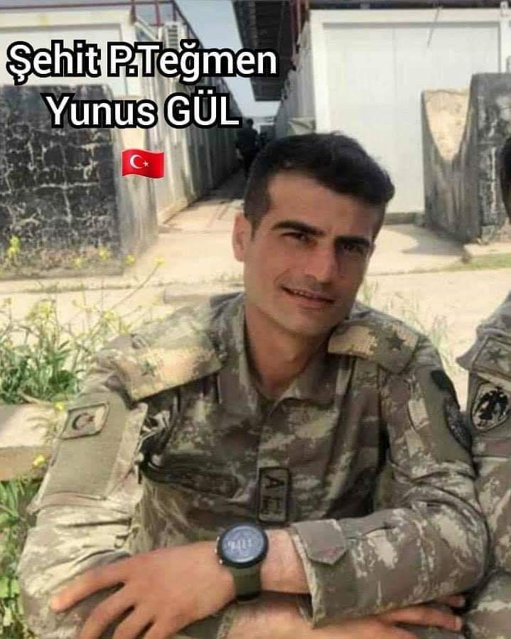 Şehit Piyade Teğmen Yunus Gül

Şehidimiz evli ve 2 aylık bir çocuk babasıydı.
Vatan için evladından sevdasından vazgeçen Yiğit Kahramanlara selam olsun..

Rahmet Minnet ve Saygıyla Anıyoruz...
Unutma Unutturma !