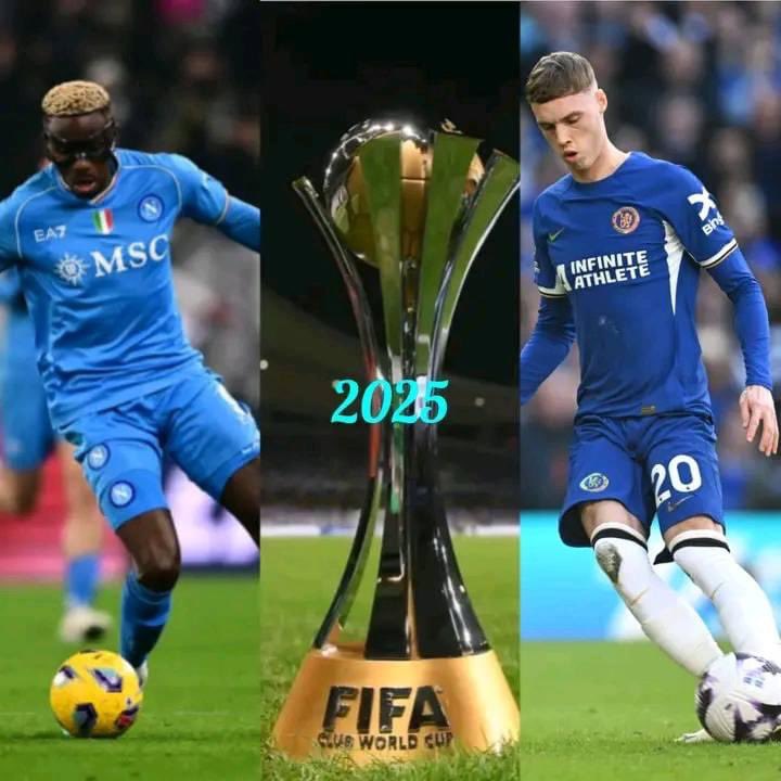 FrankKhalidUK's tweet photo. Would love to see Victor Osimhen in this Chelsea team and play with Cole Palmer. Would also be great to see them in the Club World Cup and possibly in the Europa League or Conference league. https://t.co/GGdjGn8KEd