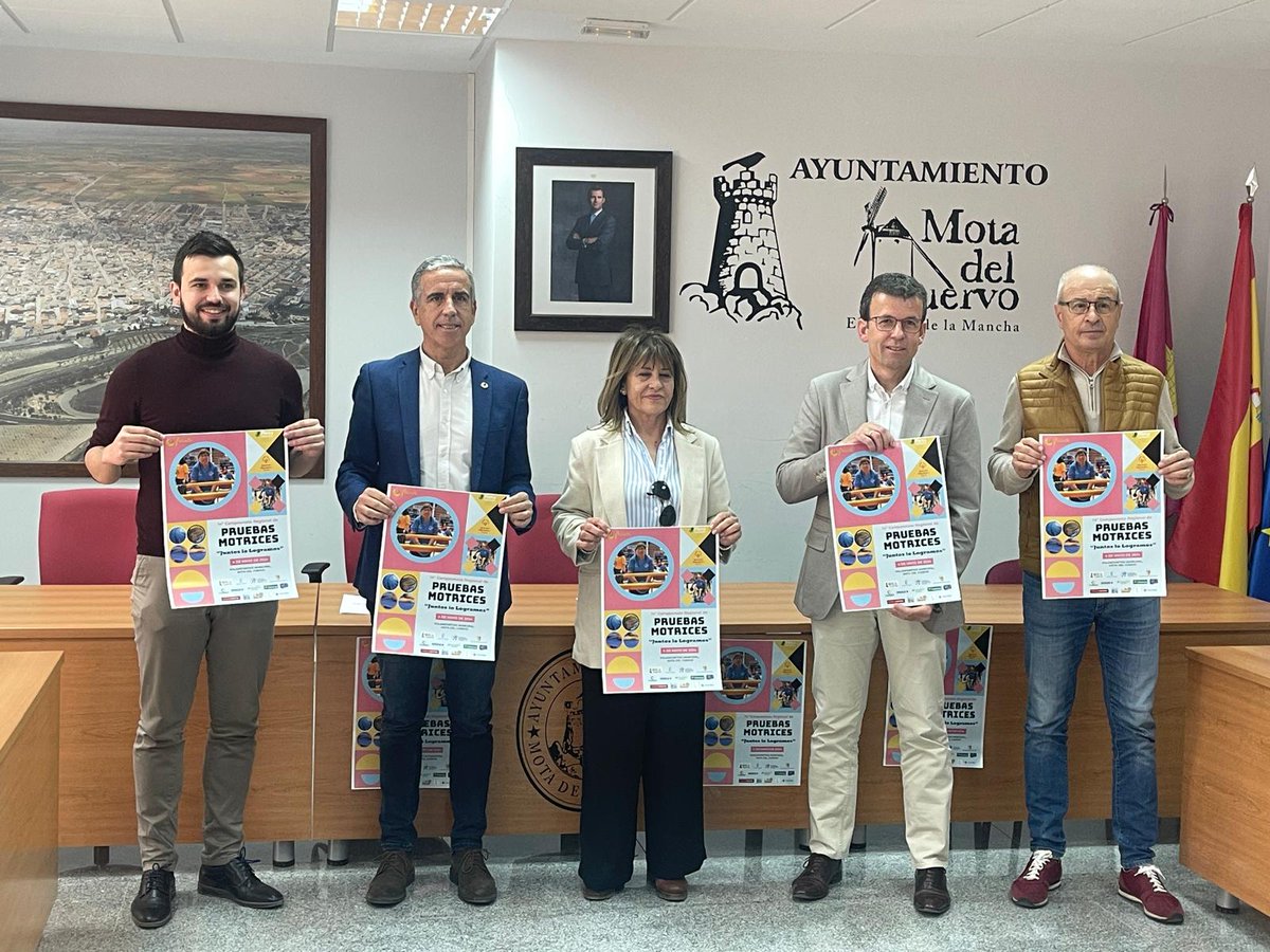 🎙️Presentación del 14º Campeonato Regional de Pruebas Motrices 'Juntos los Logramos' @SpecialOlympESP que se celebrará en Mota del Cuervo. 🔗NOTICIA ⬇️ fecamclm.es/noticias