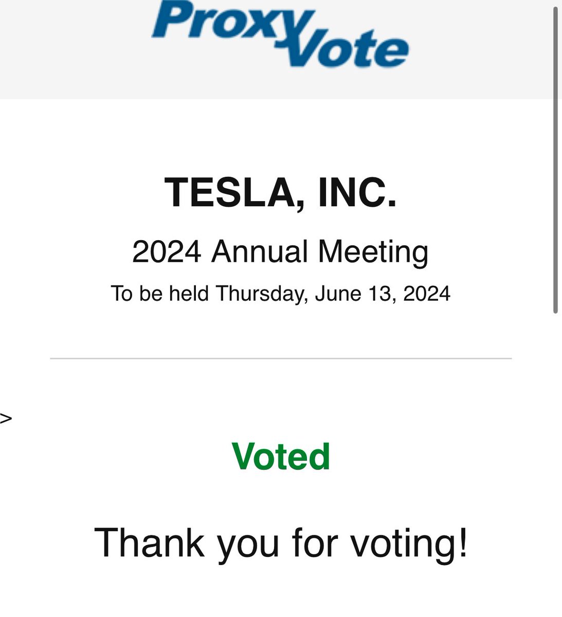 Voted! 😁🫡
<a href="/TeslaBoomerMama/">Ale𝕏andra Merz 🇺🇲</a>