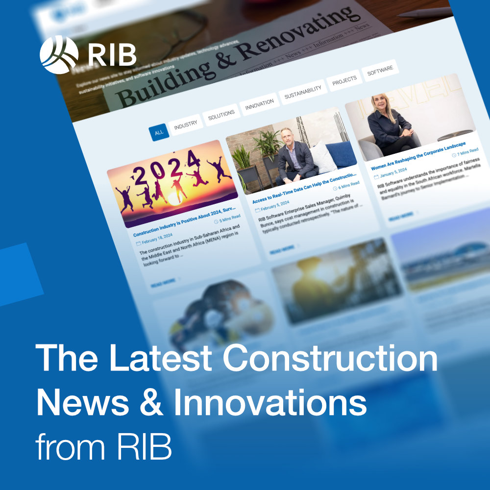 Explore our news page on our new website to stay up to date about industry updates, technology advances, sustainability initiatives, software innovations, and more: bit.ly/4b35TVu #RIBSoftware #WeAreRIB