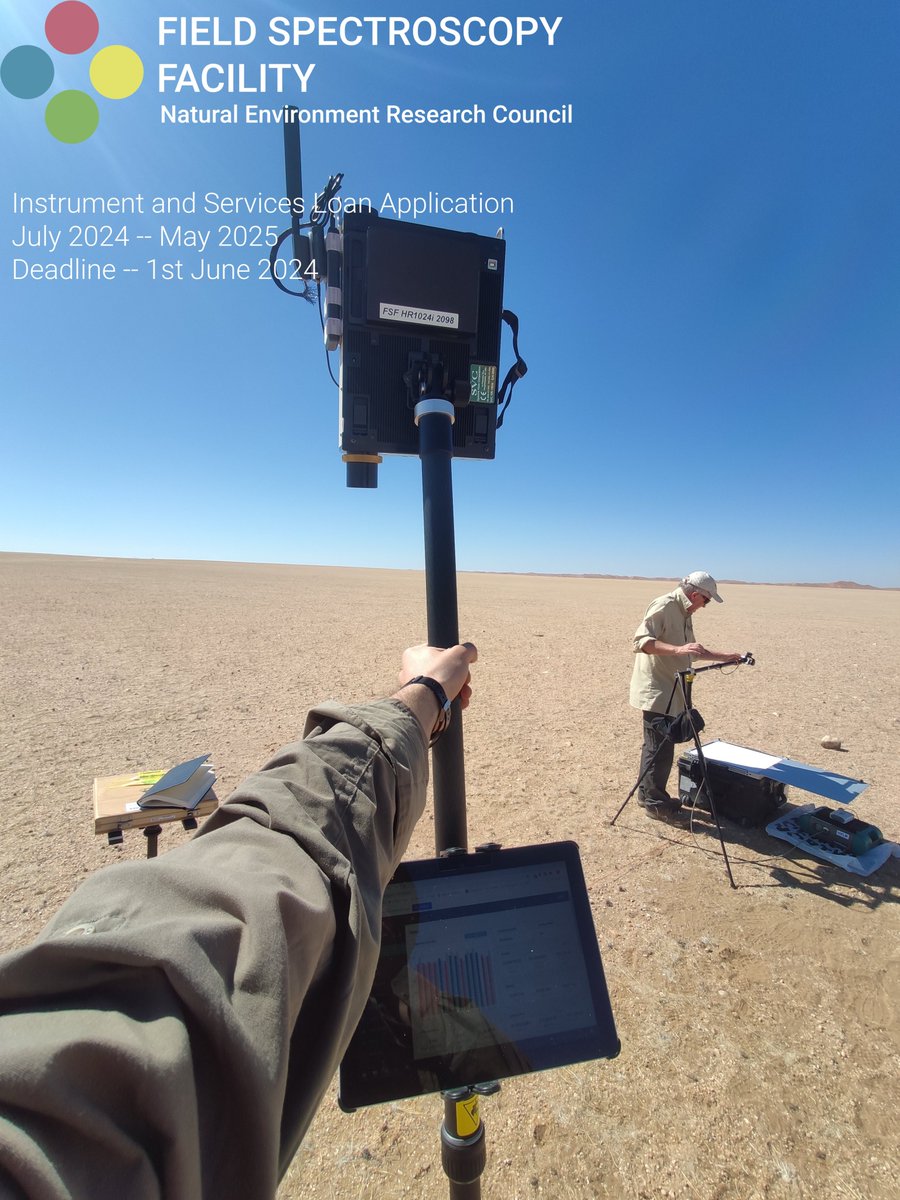 It's now one month to our June deadline for instrument and service loan applications. High spatial and spectral resolution spectrometers are available for projects between July 2024 to May 2025 -- please feel free to get in touch to find out more about applying. <a href="/NCEOscience/">NERC NCEO</a>