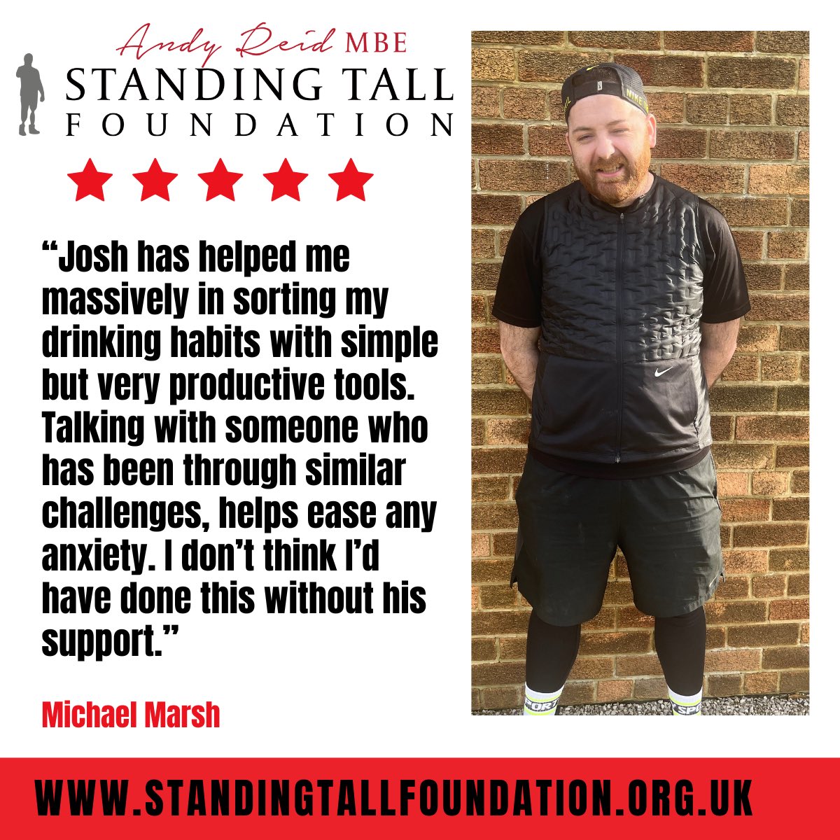 Meet Josh our Addiction Support Worker and Wellbeing Coach. Josh is on hand to support with any addiction issues you may be facing. Whether this be from substances such as alcohol or drugs, or behavioural addictions such as gambling, he can help you! #addictionsupport