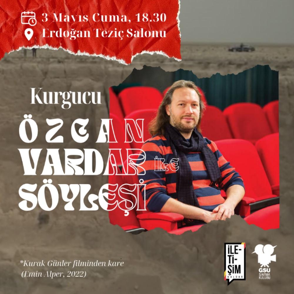 gsusinema's tweet photo. GSÜ İletişim Kulübü ve GSÜ Sinema Kulübü olarak ortak düzenlediğimiz etkinlikte yönetmen Emin Alper'in Kurak Günler ve Tepenin Ardı gibi filmlerinin, Türkiye televizyon tarihinin önemli işlerinden Şahsiyet dizisinin _kurgucusu sinemacı Özcan Vardar’ı_ konuk ediyoruz 🎥 https://t.co/S3IRq996Z9