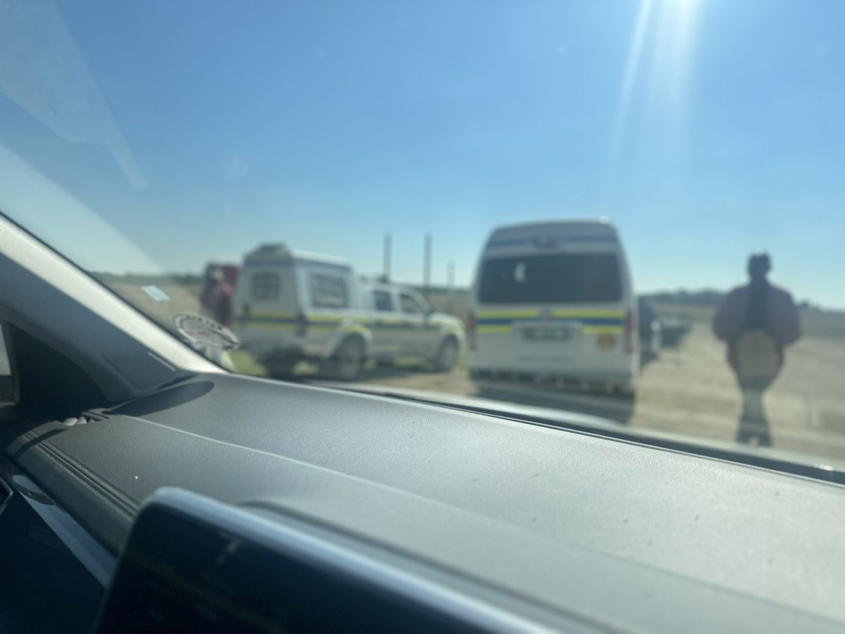 R2P is on the ground in Bethanie, North West after protesting community reported tactics of intimidation by @SAPs and @Servest_SA @Glencore Rhovan operations. The community is protesting for access to Social labour plans amongst other socio-economic challenges in the area .