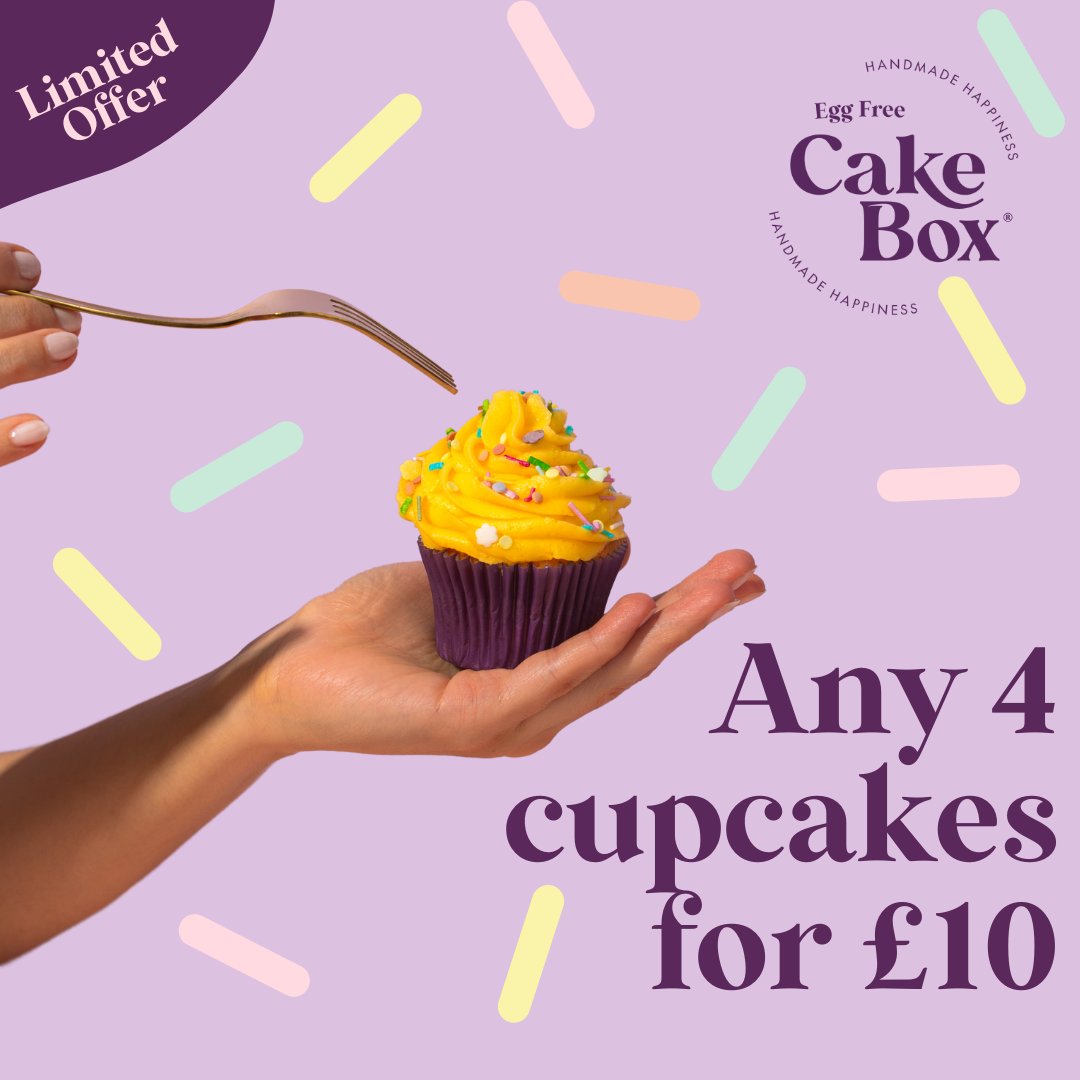 Be right back..... We're off to Cake Box!! 😋 3 cake slices for £10 and 4 cupcakes for £10 until 11th May. 📍 Cake Box, 36B High Street, Camberley 🕓 Opening hours: Monday to Thursday - 11:00 - 18:00 Friday & Saturday - 10:00 - 18:00 Sunday - 10:00 - 17:00 #LoveCamberley