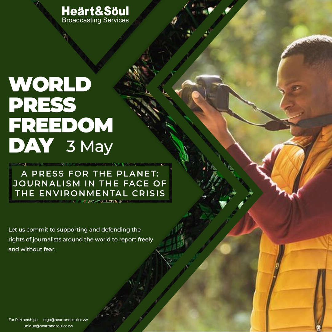 🔴Happy World Press Freedom Day! Today, we celebrate the strength and bravery of journalists everywhere. Your dedication to unveiling the truth makes the world a better place #WorldPressFreedomDay #HStvZim