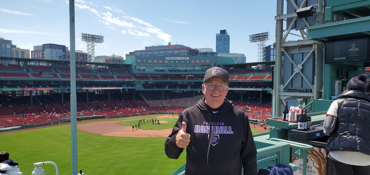 Great week for baseball - got to see the Giants win at Fenway AND the Franklin Wildcats are repeat Delta League Champions!