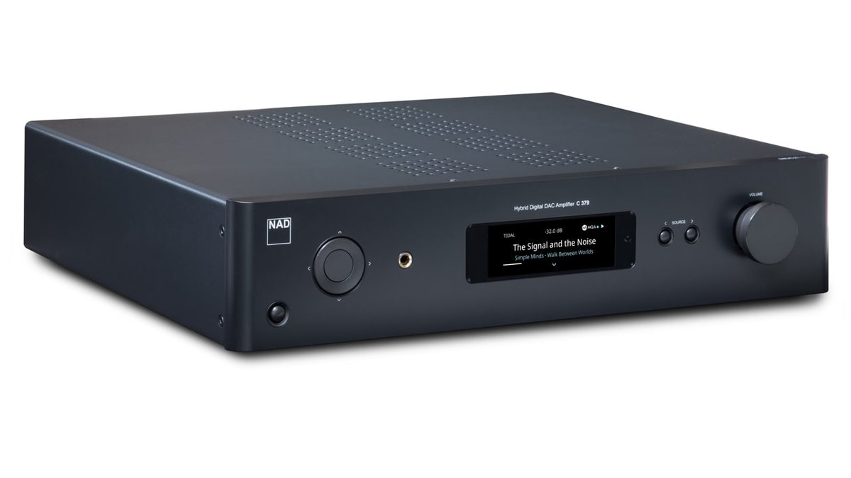 At $1,099, NAD's 80-watt per channel Integrated Amplifier includes BluOS integration, HDMI eARC and a built-in headphone amplifier. ecoustics.com/products/nad-c…