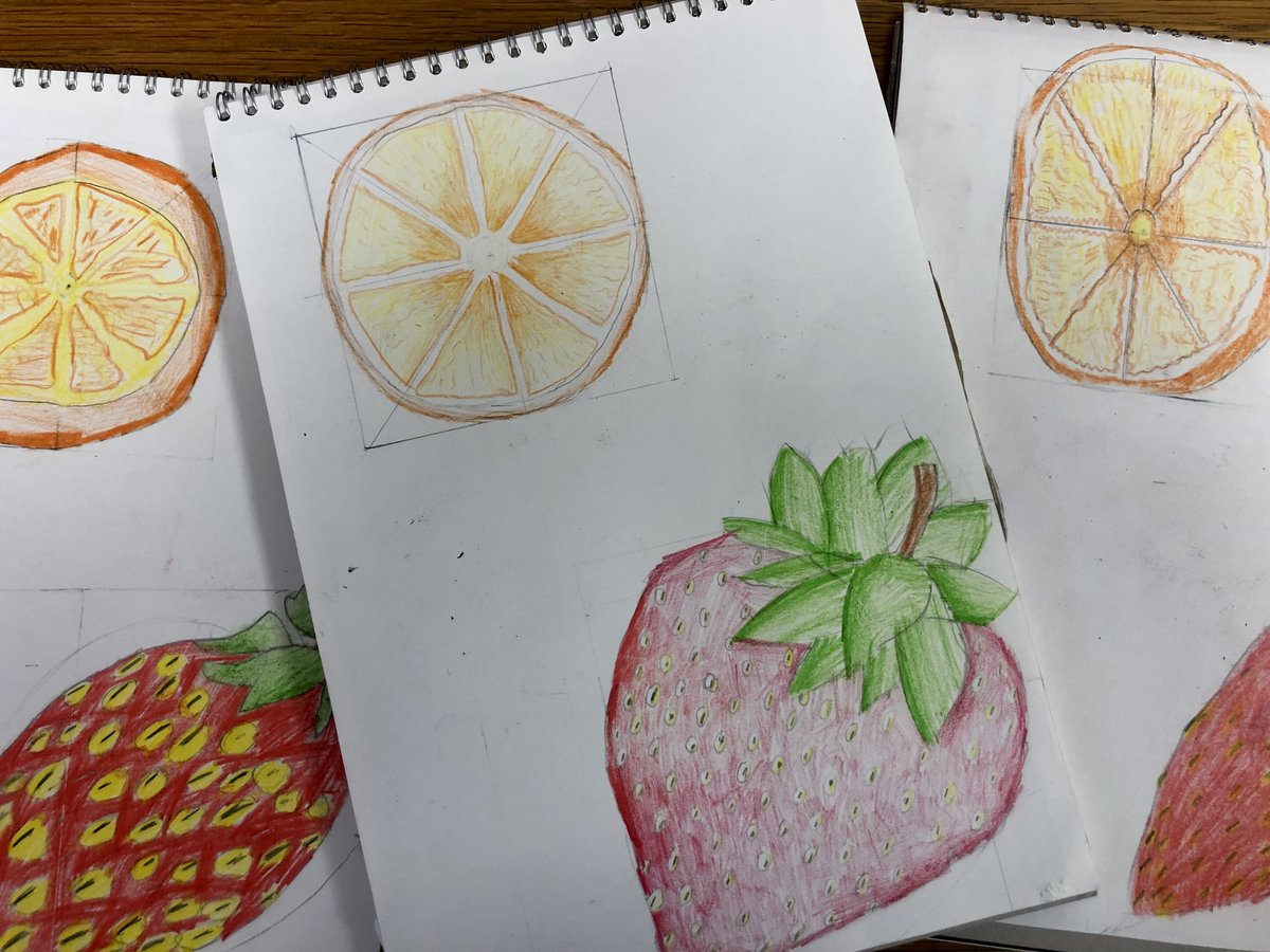 As part of their Beautiful Botanicals project Y3 have created some detailed botanical drawings of fruit. They have investigated botanical subject matter by making sketches and investigating colour matter <a href="/CreateMiss/">misscreate</a> <a href="/Cornerstonesedu/">Cornerstones Education</a>