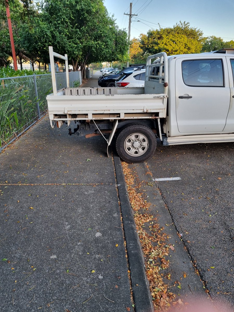 @MissBaileyWoof They just don't care (or don't think). This was at a local park, 6 parking spots from the disability parking spot.