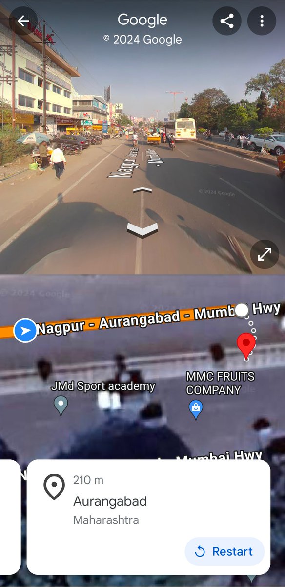 #Aurangabad was renamed Chhatrapati Sambhajinagar after several months.
However, Google still hasn't changed the name on the map.
@Google @googlemaps @CMOMaharashtra @sundarpichai