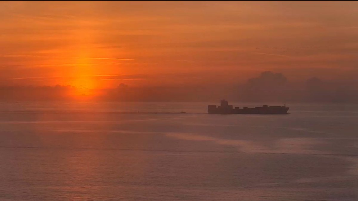 Good start to Friday over on Tybee Island!