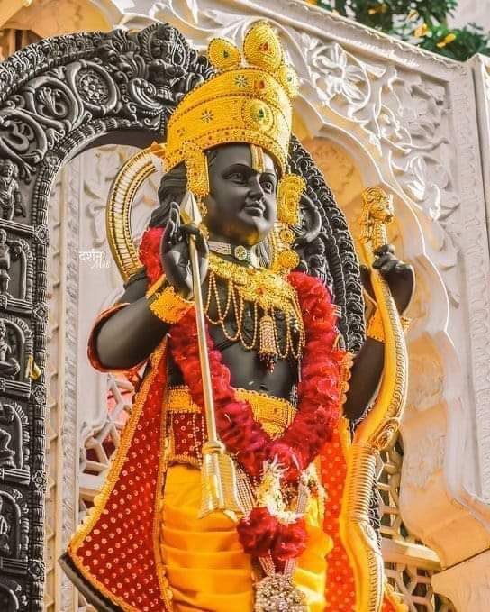 आजकी सबसे प्यारी तस्वीर ,
ब्रह्मांड का सबसे प्यारा नाम , 
पुरुषोत्तम सर्वोत्तम प्रभु राम ,

जय जय श्री राम 🙏🌸🌷🍁🌾