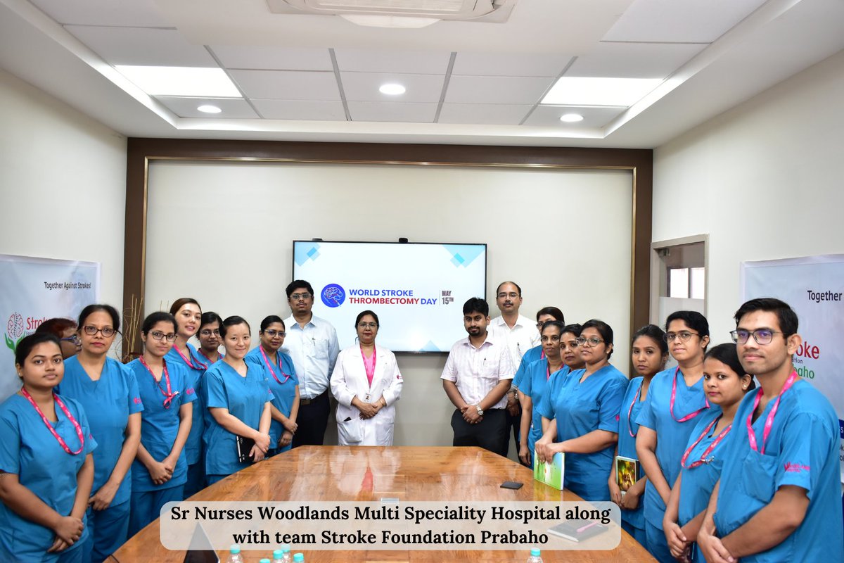 📢 Recap of a Remarkable Event: Stroke Awareness Symposium for Nursing Staff

On April 27th, Stroke Foundation Prabaho, in association with Woodlands Multi Speciality Hospital, organized an event - on Stroke Awareness for Nursing Staff. 🌟
#stroke #strokeawareness #StrokeCare