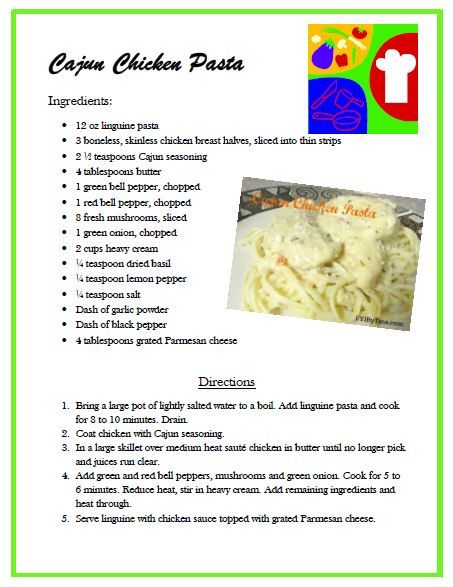 Anyways, will cook this Chicken pasta tonight